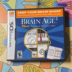 NintendoDS Brain Age 2 game